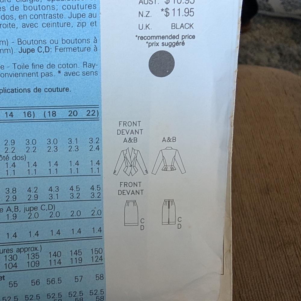 Butterick Pattern - Picture 2 of 4